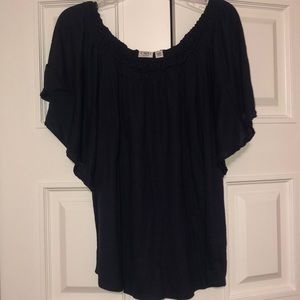 Women’s navy top